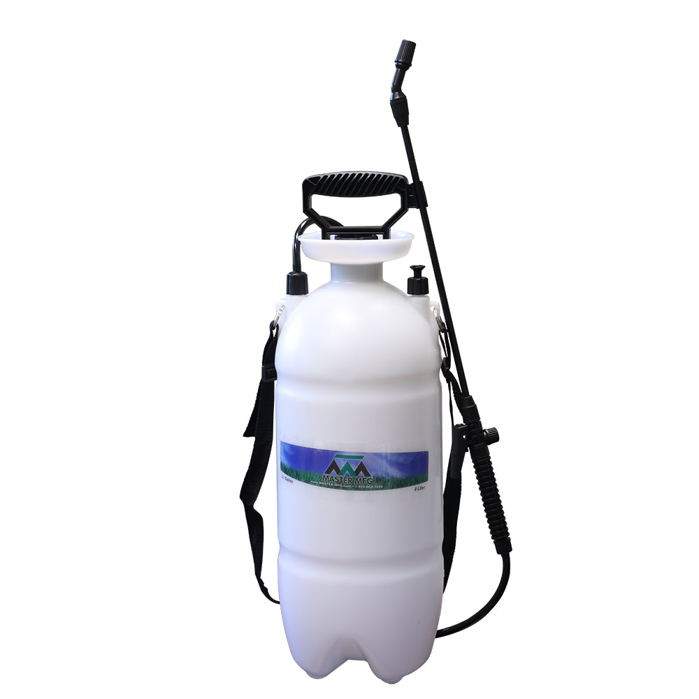 handheld garden pump sprayer Master Manufacturing 9070008 2.1 Gallon Pump-Action Handheld Sprayer