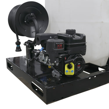 200 Gallon Heavy-Duty Fire Suppression Skid Sprayer