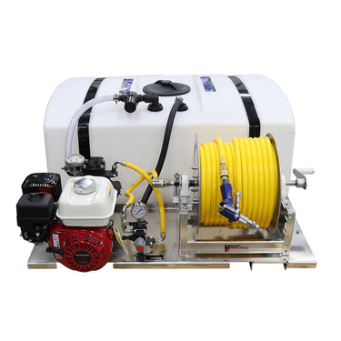 110 Gallon Low Profile Professional Lawn Care Skid Sprayer