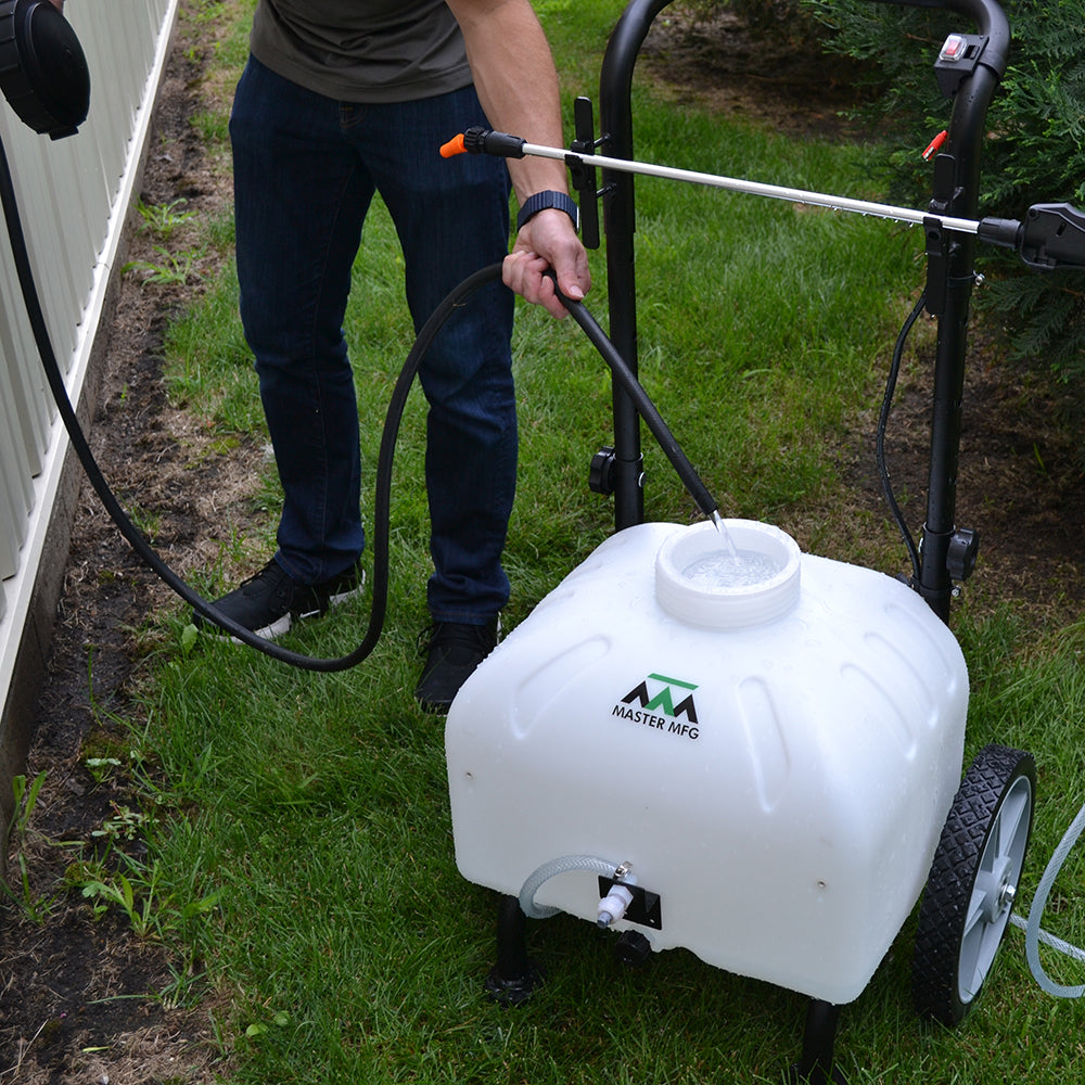 garden sprayer cart 9 Gallon Master Gardener Cart Sprayer
