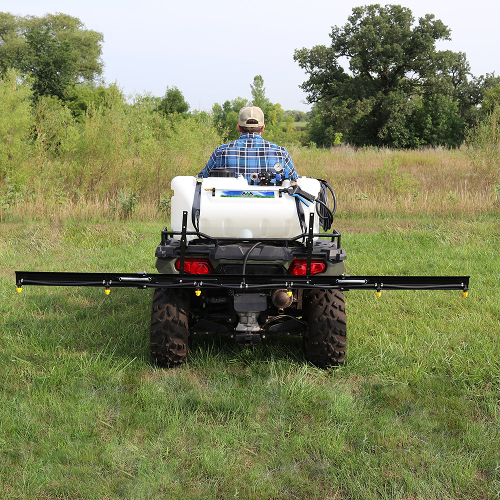 atv herbicide sprayers 25 Gallon Deluxe ATV Broadcast Sprayer, 10 Foot Swath